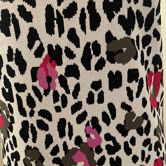 TED BAKER Pheebei Leopard Print Sleeveless Wilderness Dress-Size 1 - Picture 11 of 12